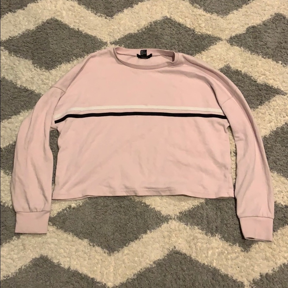 Forever 21 Long Sleeve Crop Top